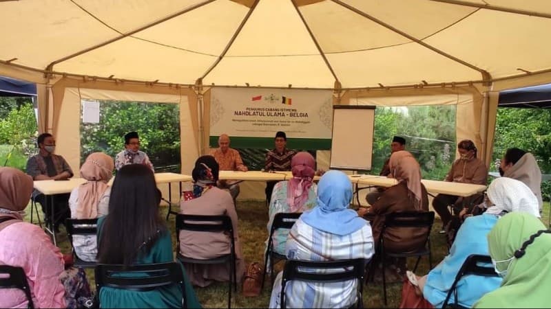 Bakhtiar-Miftahul Huda Terpilih Pimpin NU Belgia