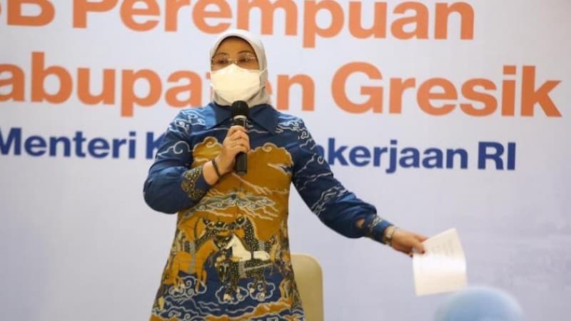 Menaker Ida: Selama Pandemi Beban Pekerja Perempuan Juga Bertambah