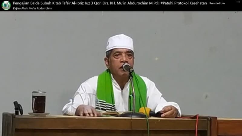 Abah Mu'in Citangkolo: Kita Harus Bersyukur, Allah Hanya Turunkan Corona