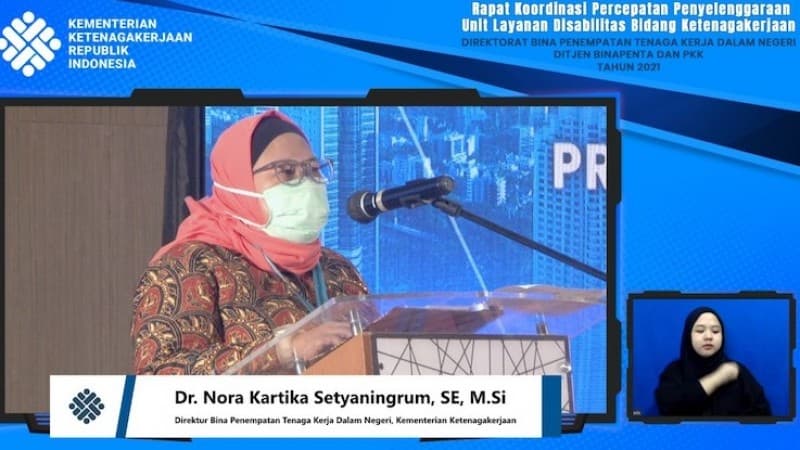 Kemnaker: Penyerapan Tenaga Kerja Penyandang Disabilitas Masih Rendah