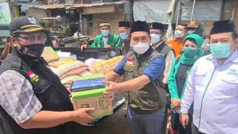 Kebakaran di Bangka Jaksel, NU Dirikan Posko Penyaluran Bantuan