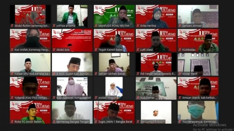 Ansor Babel Bacakan 11 Ribu Al-Fatihah untuk Leluhur dan Pahlawan Bangsa