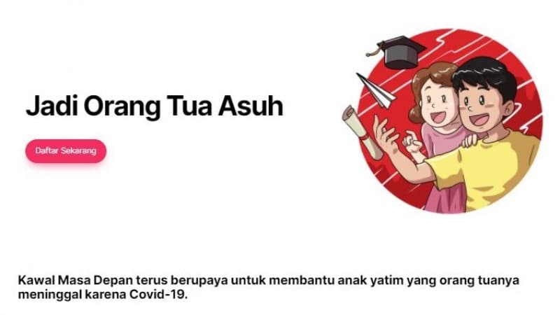 Cara Mendaftar Jadi Orang Tua Asuh bagi Anak Yatim Piatu Korban Covid-19