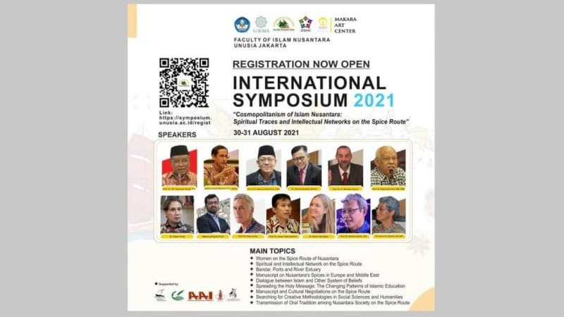 Fakultas Islam Nusantara Unusia Gelar Simposium Internasional Jalur Rempah