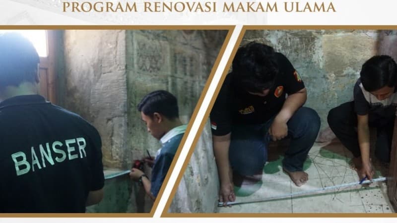 GP Ansor Renovasi Makam Ulama di Mesir
