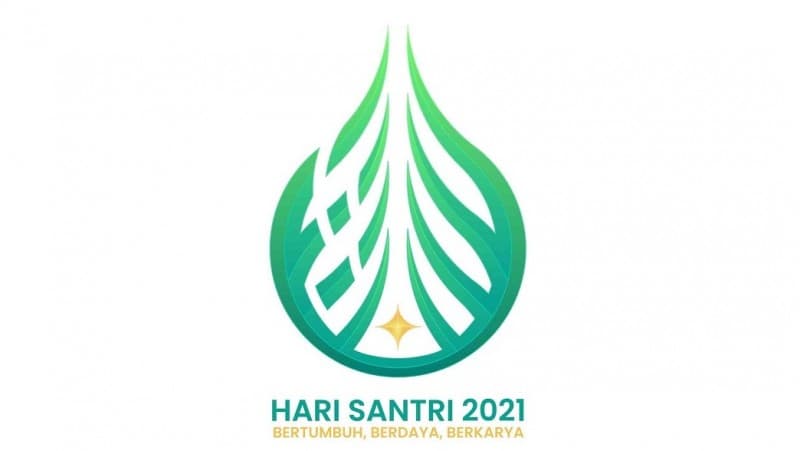 Logo Hari Santri 2021 Versi PBNU