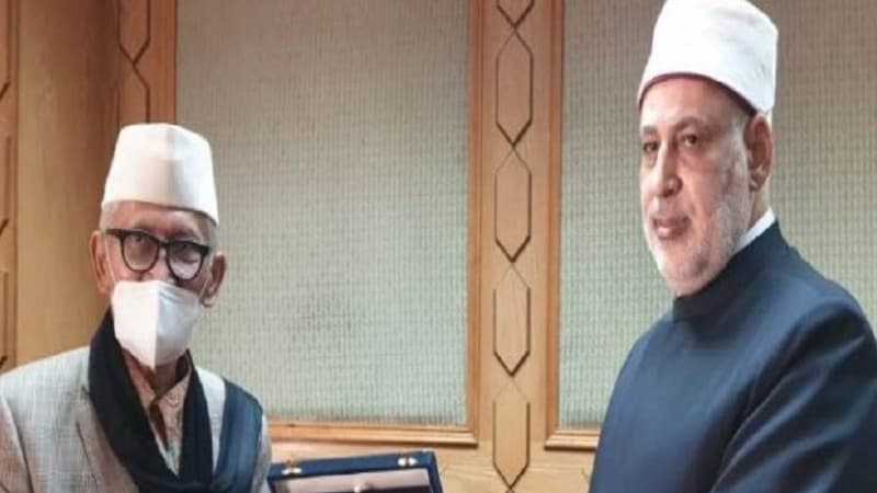 Visiting Al-Azhar, Rais 'Aam PBNU discusses increasing educational and preaching cooperation