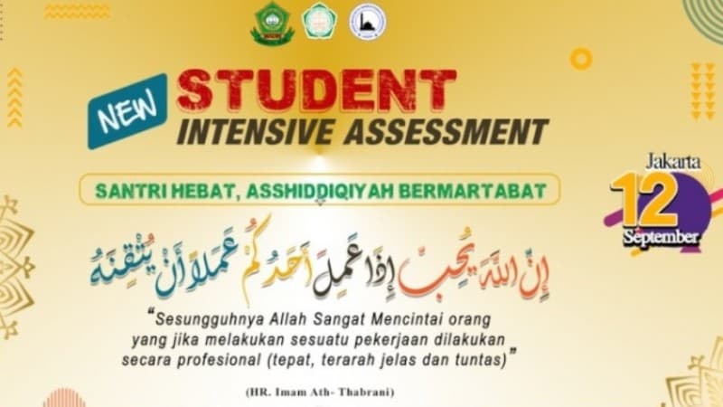 Pesantren Asshiddiqiyah Pusat Gelar Ujian Intensif untuk Santri Baru 
