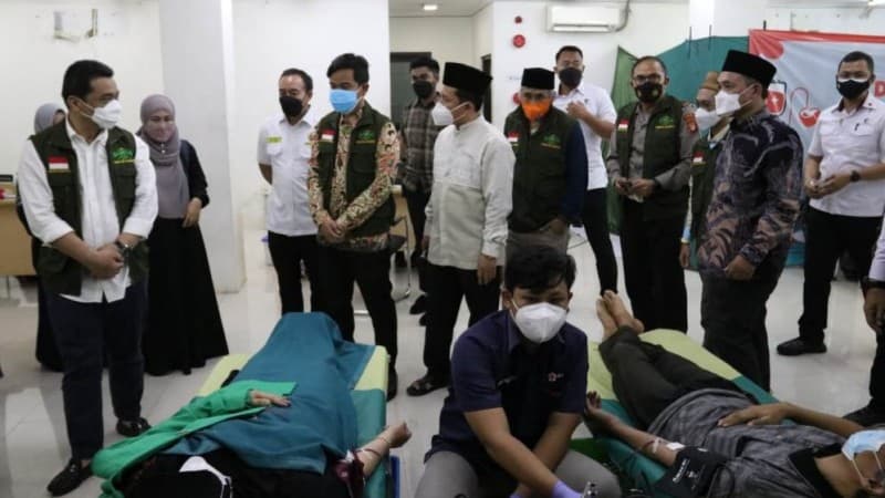 Bagian Jihad Kemanusiaan, PWNU Jakarta Gelar Donor Darah dan Plasma Konvalesen