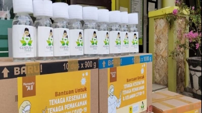 Gusdurian Peduli sends aid to health workers