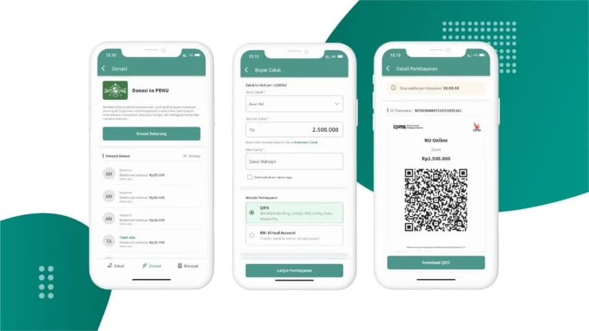 Aplikasi NU Online Rilis Fitur Baru: Zakat & Donasi, Haji & Umrah