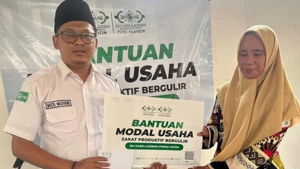 LAZISNU Jatim Salurkan Modal Usaha Bergulir untuk UMKM