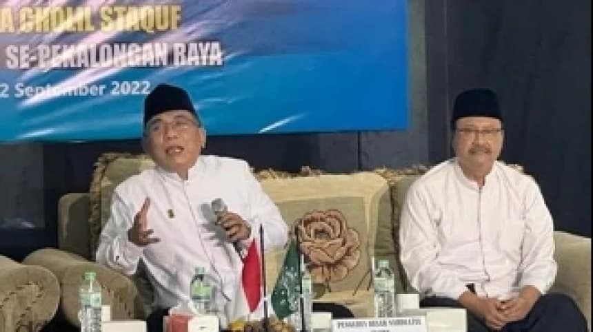 Ketum PBNU Silaturahim Sosialisasikan Persiapaan Harlah 1 Abad NU di Pekalongan Raya