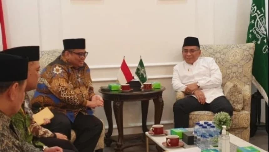 Kunjungi PBNU, Bawaslu RI Ajak Sinergi Ciptakan Pemilu Anti Politik Identitas