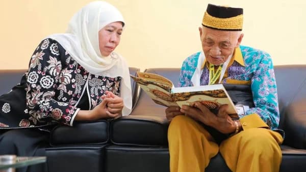 Mbah Harun 119 Tahun Jadi Jamaah Haji Tertua di Indonesia, Begini Kondisinya