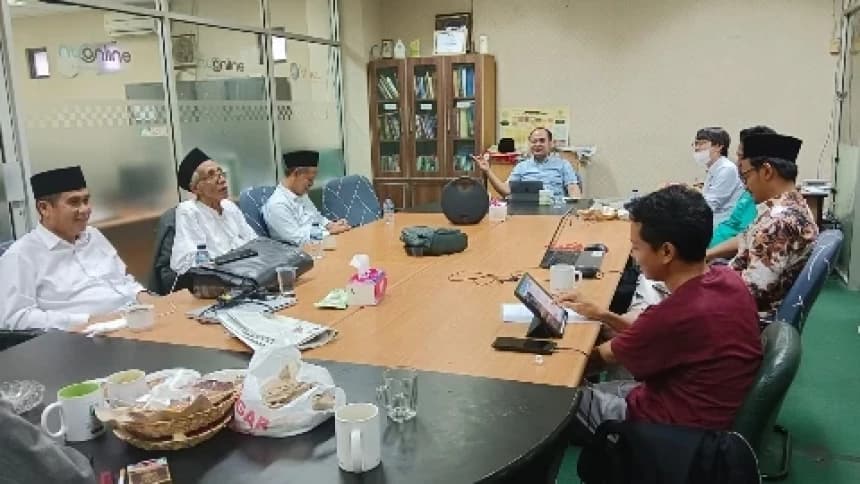 Kunjungi Kantor Redaksi, PWNU Jateng Akui NU Online Jadi Wadah Berkumpulnya Kaum Intelektual NU