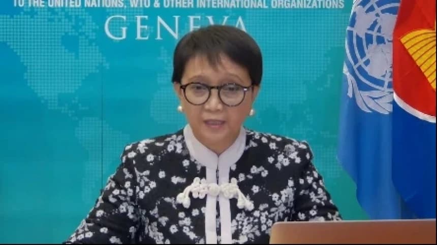 Menlu RI: Tragedi di Gaza Adalah Pelanggaran Berat HAM