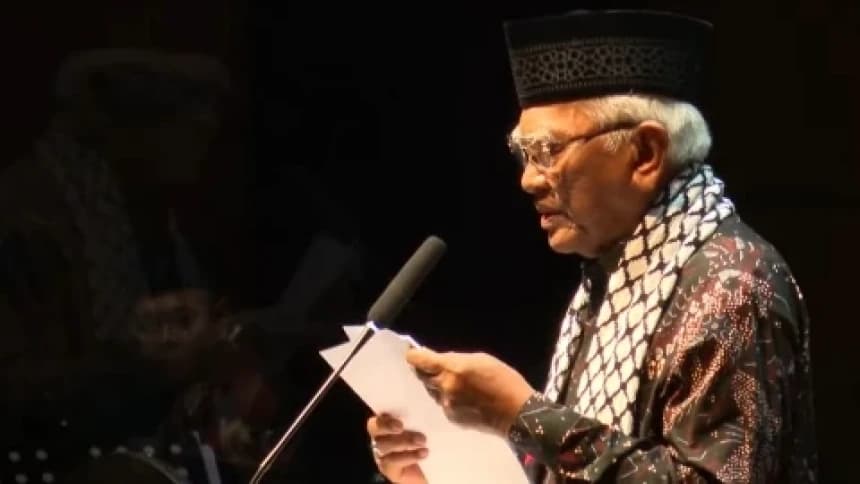 Untaian Doa dan Puisi untuk Palestina, Kritik Pahit Gus Mus terhadap Nilai Kemanusiaan
