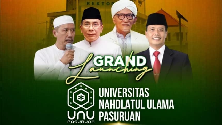 Ketum PBNU Resmikan UNU Pasuruan Siang Ini