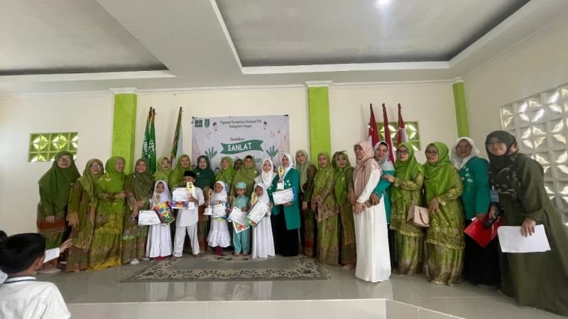 Muslimat Cianjur Raih Juara Pertama Lomba Ramah Anak Se-Jawa Barat