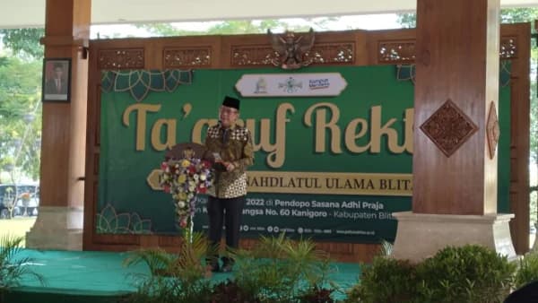 Ta'aruf Rektor Baru, Prof Mukri Komitmen Bawa UNU Blitar Jadi Role Model