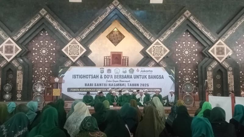 Hari Santri 2025, Ribuan Guru Madrasah Diniyah se-Jakarta Gelar Doa Bersama untuk Bangsa