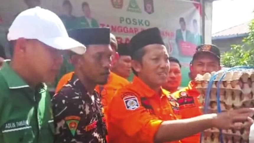 Ketua Umum GP Ansor Pimpin Langsung Distribusi Bantuan untuk Warga di Aceh dan Sumatra