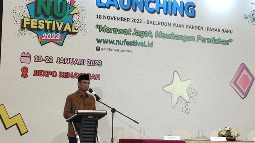 PBNU Luncurkan NU Festival 2023, Gelar Pameran UMKM hingga Job Fair