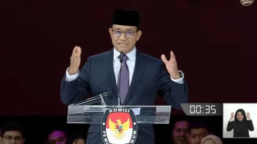 Anies Baswedan: Kita Hormati Kemauan Rakyat saat KPU Umumkan Hasilnya