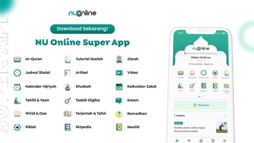 Ziarah Kian Mudah dengan Aplikasi NU Online