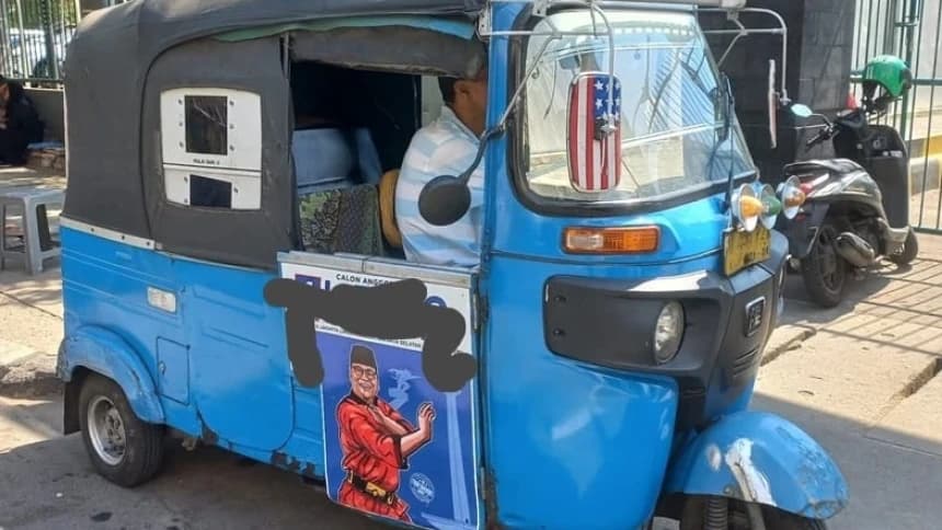 Terima Tempel Poster Caleg, Bajaj Dibayar Rp75 Ribu Per Bulan
