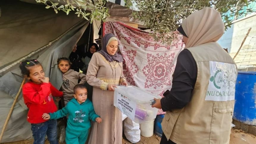 Melalui Lembaga di Yerusalem, NU Care-LAZISNU Kembali Salurkan Bantuan Kemanusiaan untuk Palestina 