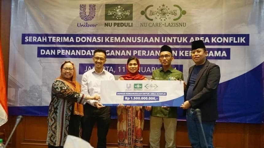 LAZISNU Terima Bantuan Kemanusiaan Rp1,5 M untuk Korban di Berbagai Area Konflik