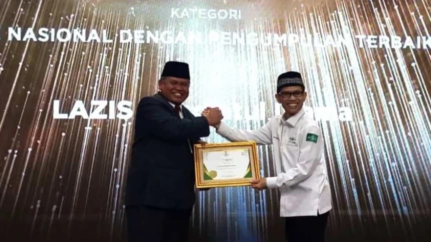 LAZISNU Raih Penghargaan Baznas Award 2023 Kategori LAZ Nasional dengan Pengumpulan Terbaik