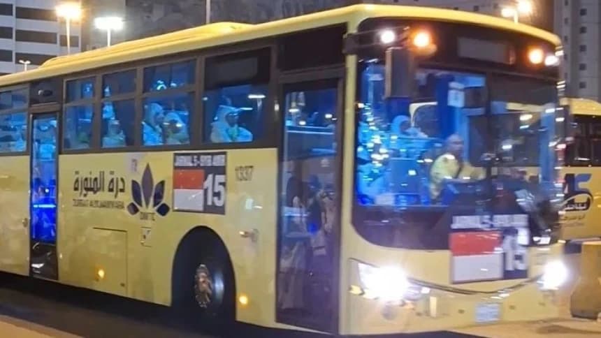 Jamaah Haji Indonesia Bebas Akses Bus Shalawat dari dan ke Masjidil Haram 24 Jam