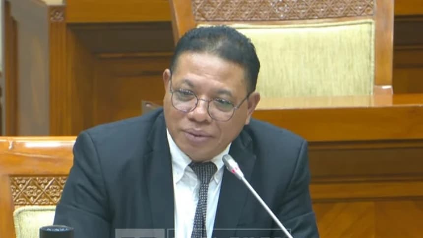 Inosentius Samsul Jalani Fit and Proper Test Calon Hakim MK di Komisi III DPR RI