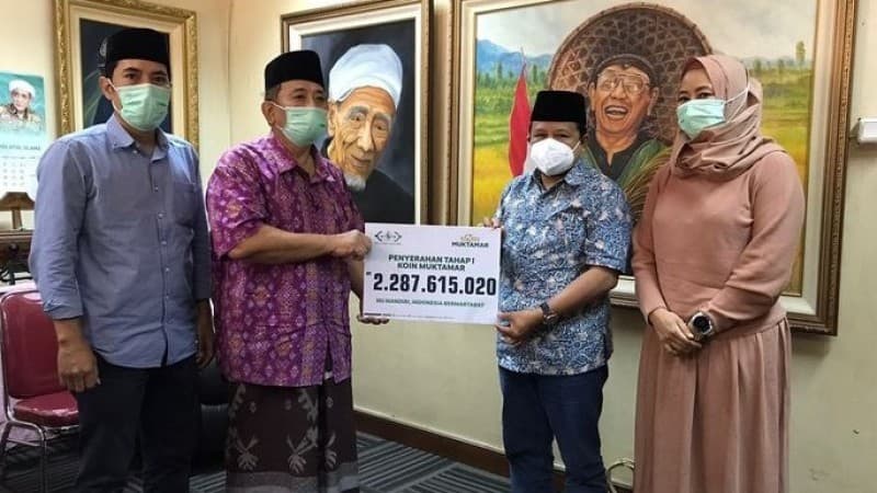 Dana Koin Muktamar 2,2 Miliar Diserahkan NU Care ke PBNU