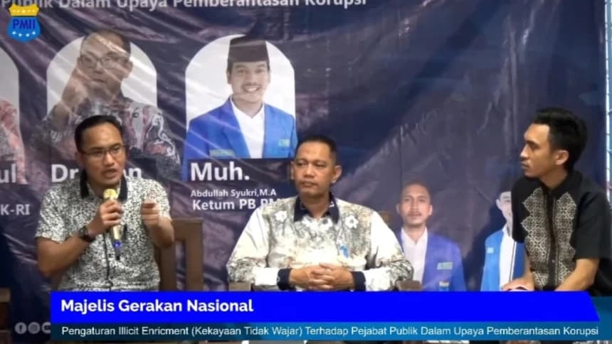 PB PMII Soroti Oknum Pejabat yang Gunakan Wewenang untuk Perkaya Diri