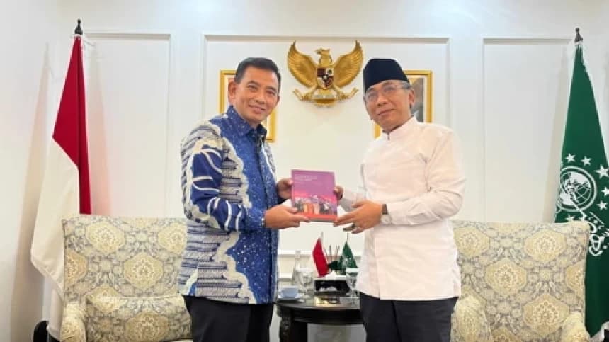 Dubes RI untuk Maroko Sambangi PBNU, Bahas Penguatan Kerja Sama Pendidikan dan Multisektor