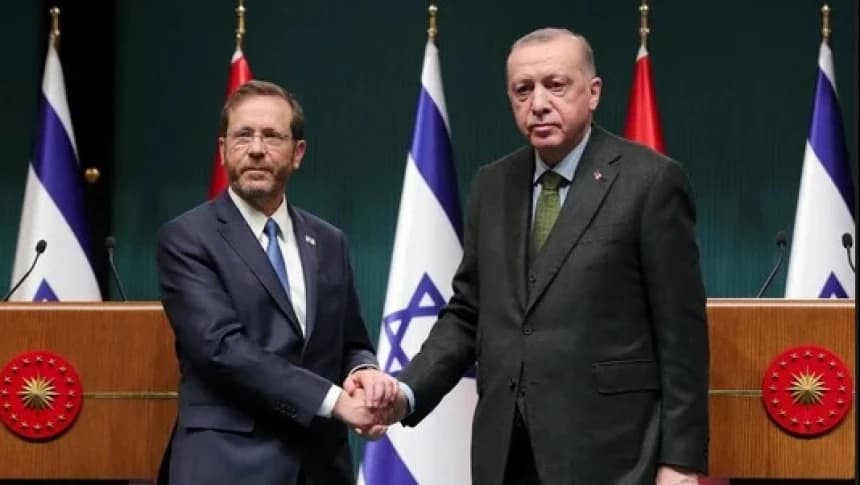 Pertemuan Erdogan dan Presiden Israel Bahas Kerjasama Politik dan Energi