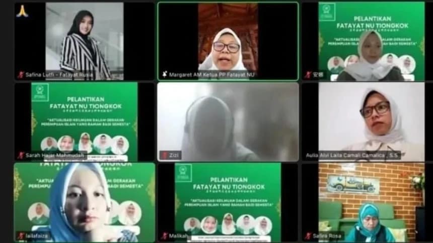 Lantik Fatayat NU Tiongkok, Ketum Fatayat Ajak Kader Maju Bersama Bangun Perdaban Dunia