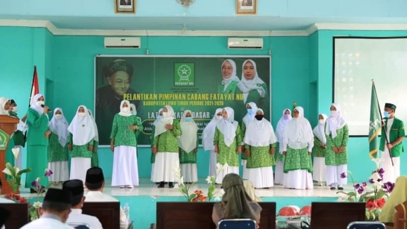 Dilantik, Fatayat NU Lutim Berkomitmen Jalankan Amanah dan Kembangkan Organisasi