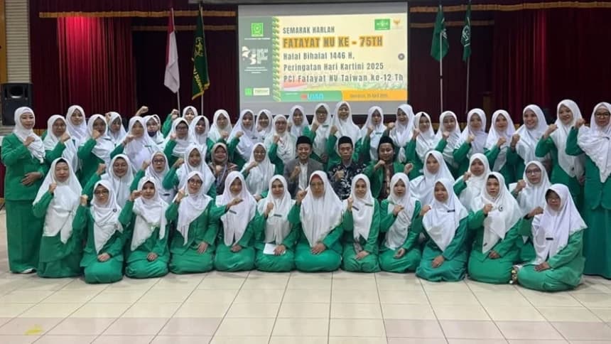 Semarak Harlah Ke-75, Fatayat NU Taiwan Gelar Seminar, Senam Bersama Hingga Halal Bihalal