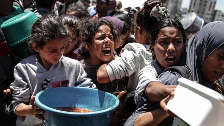 17 Ribu Anak di Gaza Utara Kekurangan Gizi Akut