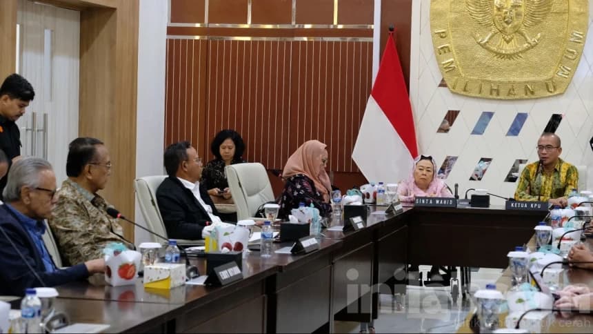 Sejumlah Tokoh Bangsa Temui Ketua KPU, Harap Pemilu 2024 Berlangsung Adil dan Transparan