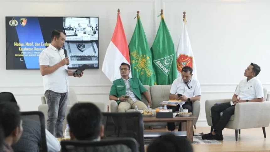 GP Ansor Nilai Kejahatan Keuangan Hambat Kemajuan Ekonomi