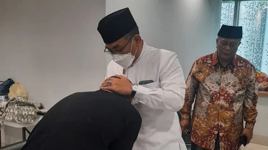 Gus Yahya Jenguk David Si Penggemar Gus Dur, Begini Kondisinya Sekarang