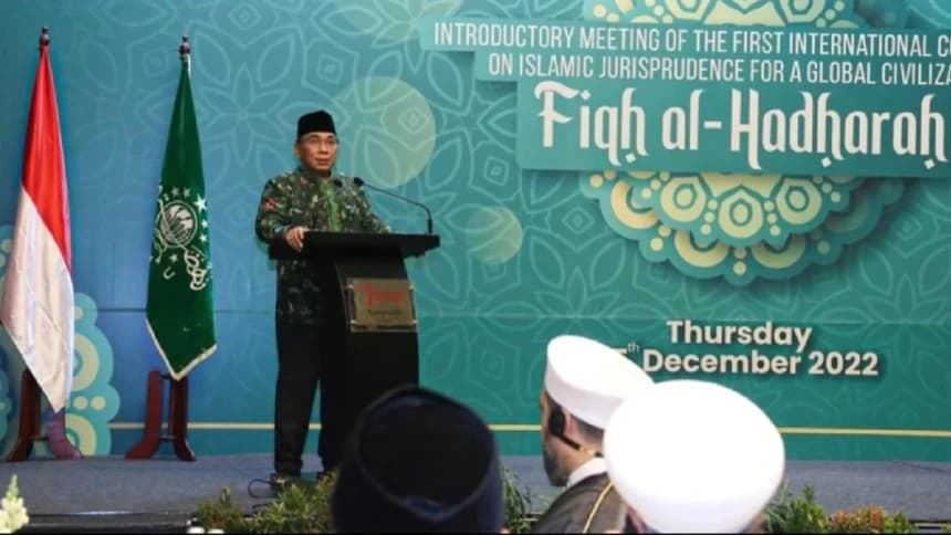 Gus Yahya Sebut Muktamar Internasional Fiqih Peradaban adalah Lanjutan Forum R20