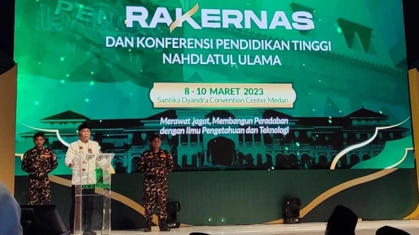 Buka Rakernas LPTNU, Gus Yahya: Capai Kemuliaan dengan Ilmu Pengetahuan