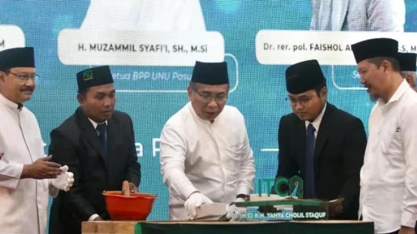 Resmikan UNU Pasuruan, Gus Yahya Optimis Masa Depan Cerah